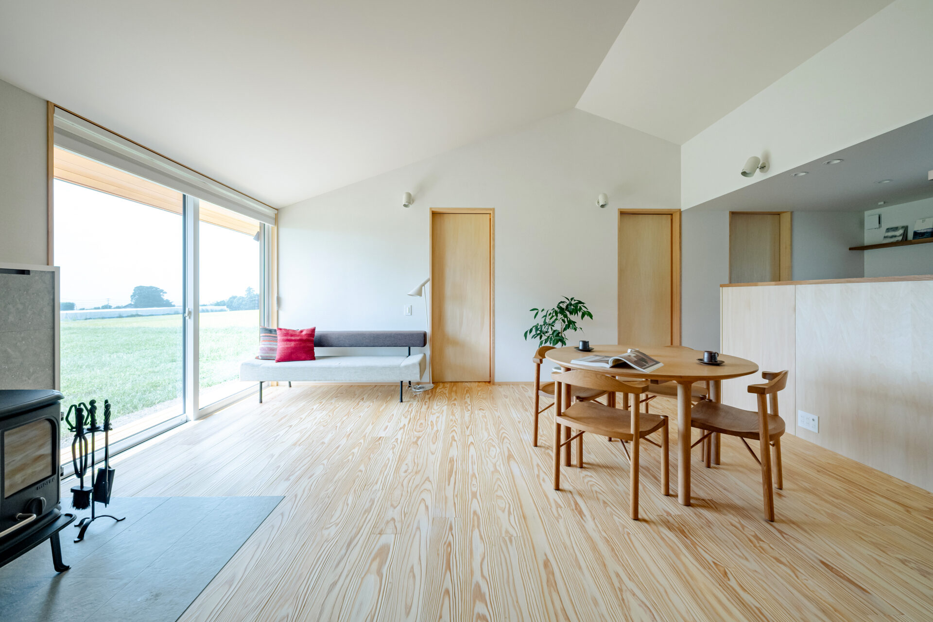 赤城山麓の家