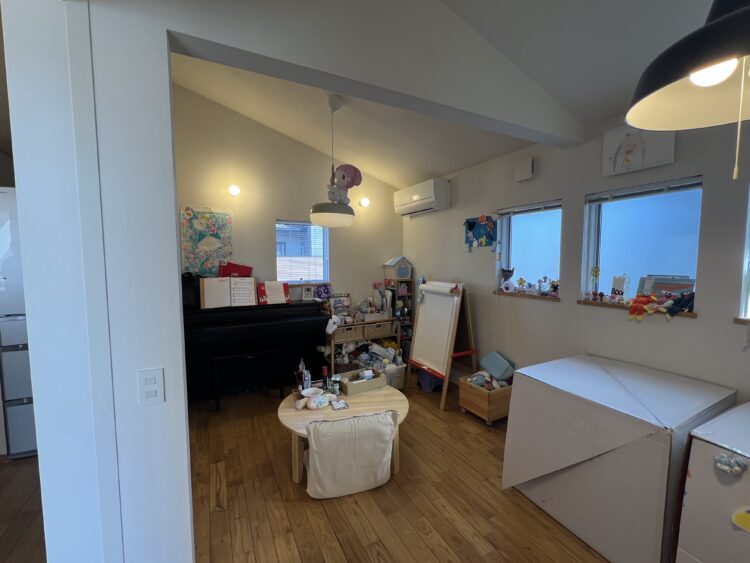 子供部屋の間仕切り壁